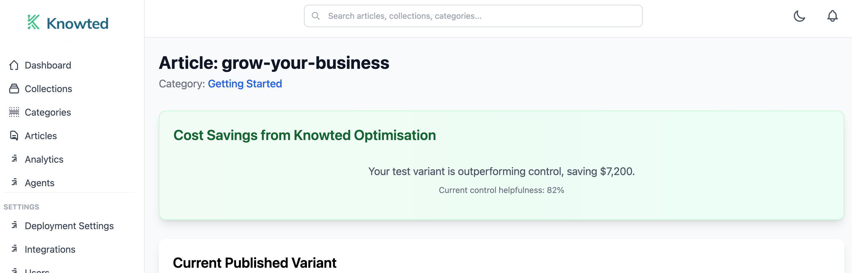 Optimise your content